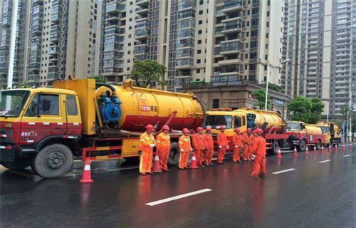 香洲市政管道清淤
